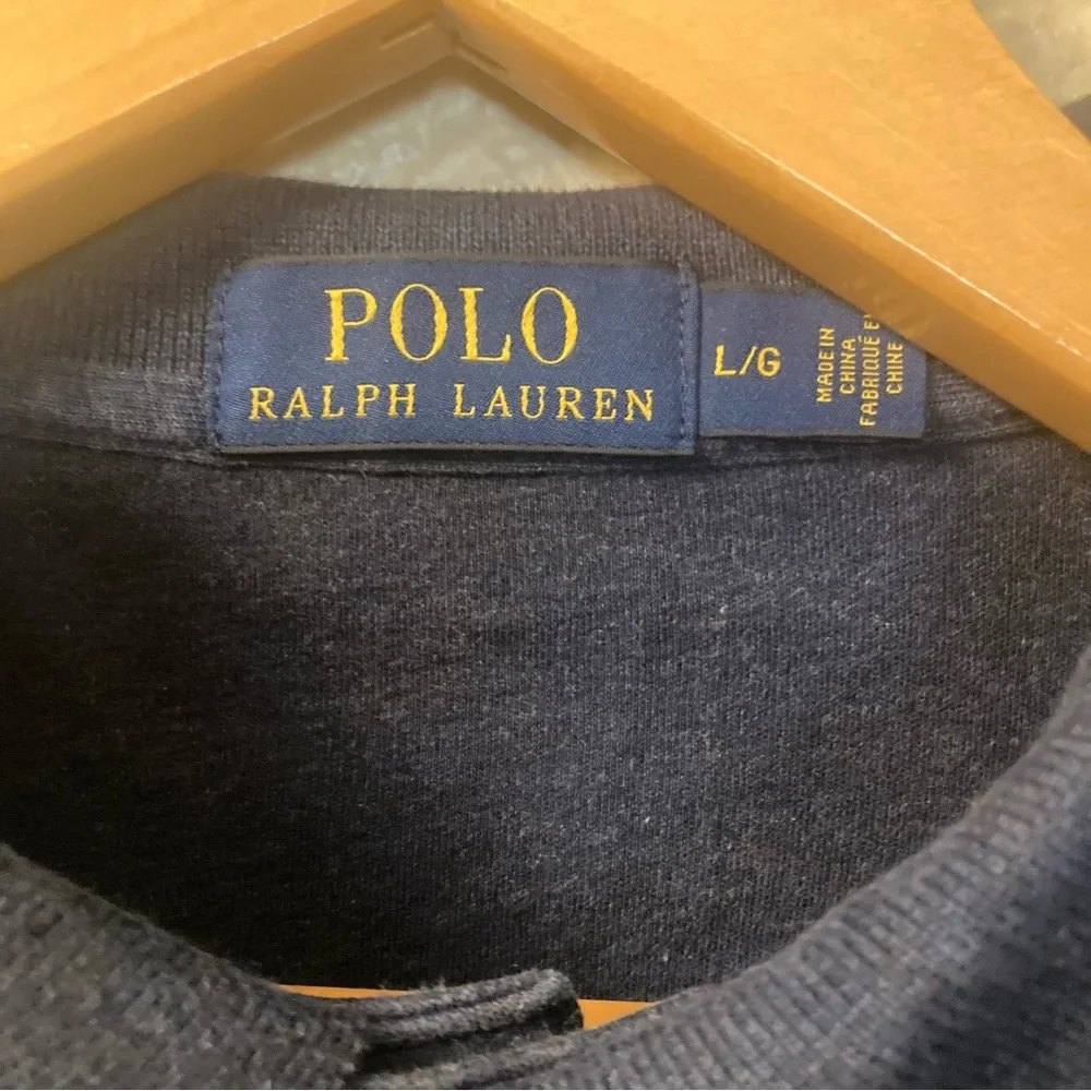 Ralph Lauren Dark Blue Polo Shirt Men’s Size Large